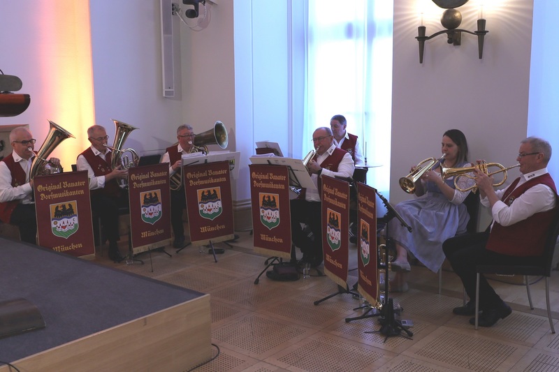 Die Original Banater Dorfmusikanten umrahmten musikalisch. Foto: CSU-Fraktion